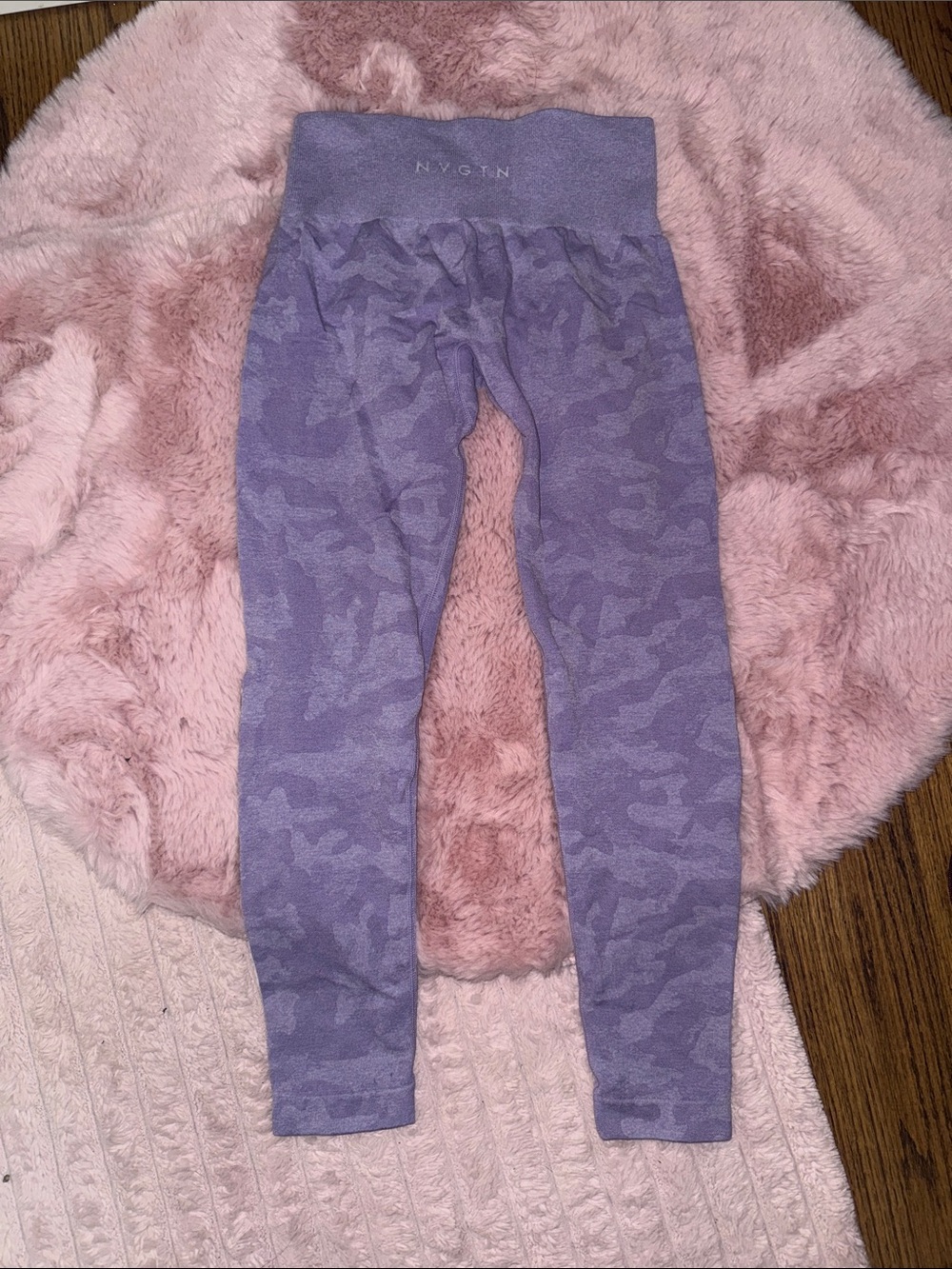 NVGTN Lavender Camo Seamless High-Rise Leggings